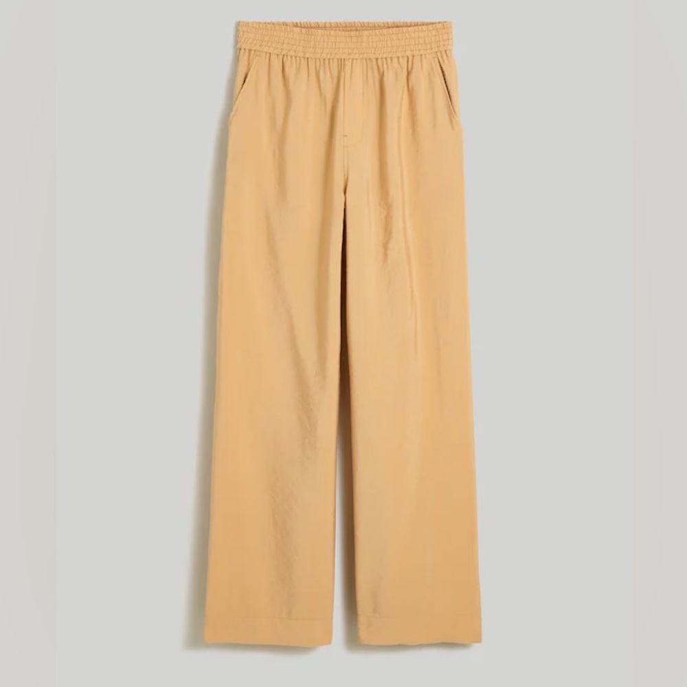 Madewell The Carley Wide Leg Pant in Softdrape